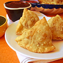 Tomato Potato Samosa